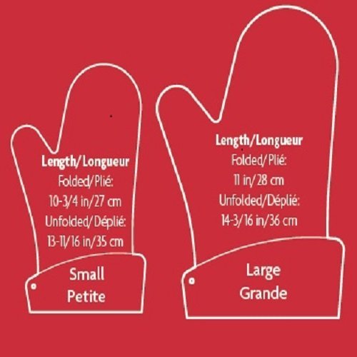 Kitchen Grips Chef'S Mitt, Small, Cherry/Black