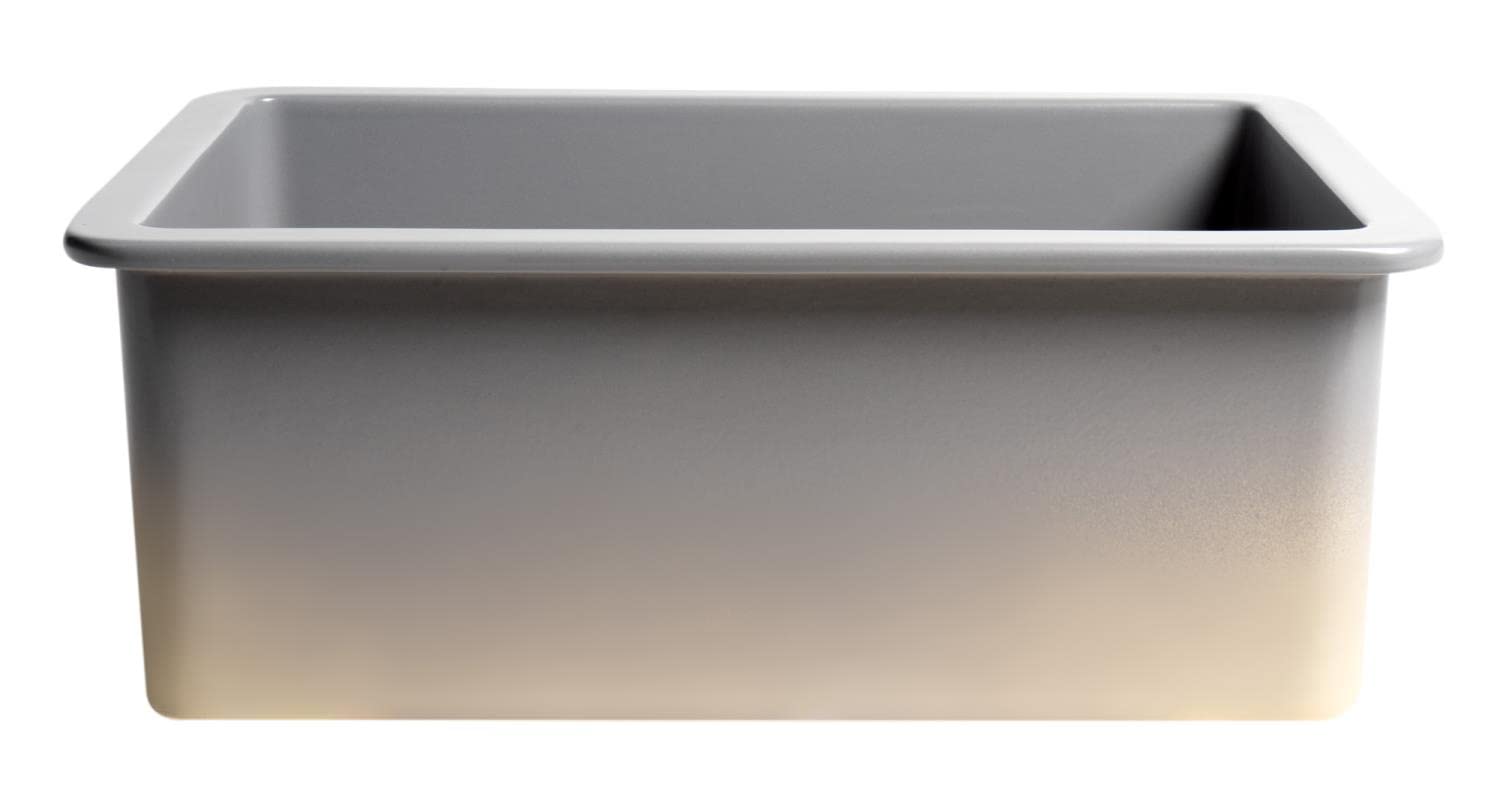 Alfi Brand Abf2718Ud-Gm Kitchen Sink, Grey Matte