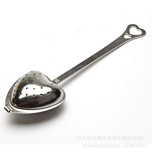 Mayata 2Pcs Stainless Steel Fine Mesh Seasoning Ball Kitchen Soup Spice Stew Filter Kitchen Tool Metal Tea Bag Tea Ball (2Pcs He