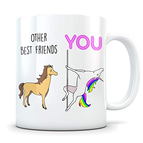 Best Friends Gifts for Women - Birthday Gifts for Friends Female - Funny Coffee Mug Gift for Girlfriends - Funny Gift for your B