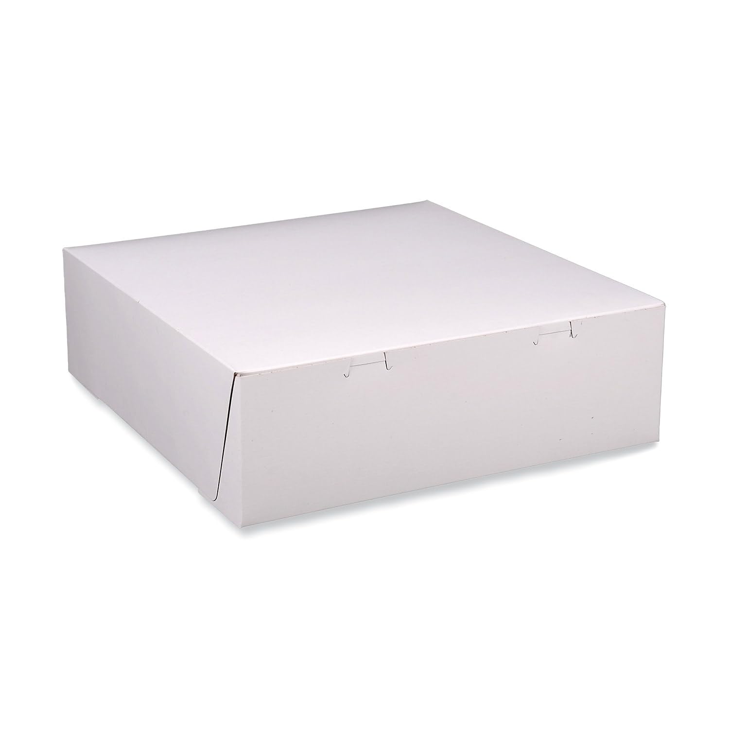Southern Champion Tray Standard White Bakery Boxes 12X12X4, 100 Count