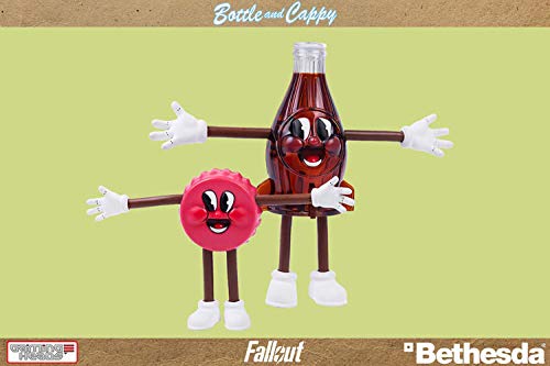 Gaming Heads Fallout Bottle And Cappy Bendables
