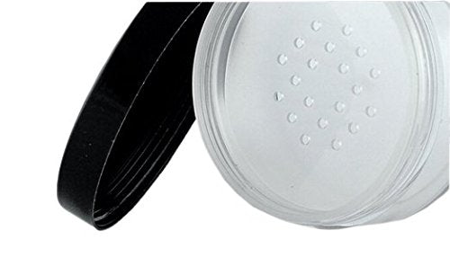 Luzen 3 Pieces 50G 50Ml Empty Loose Face Powder Blusher Puff Case Box Makeup Cosmetic Jars Containers With Sifter Lids