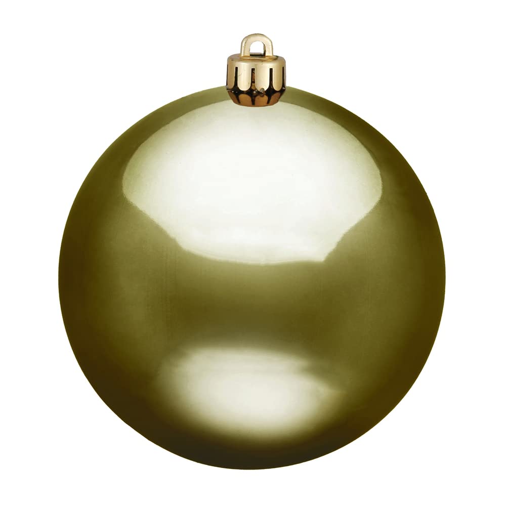 Vickerman 12 Olive Shiny Ball Ornament