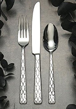 Oneida 20 Piece Zoya 18/0 Stainless Flatware Set - Service For 4