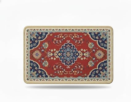 Chef Crown Table Placemat | for Central Table, Side Table, Cup, Glass, Soup Bowl, Tea Kettle | Washable & NonSlip Placemat, Squ