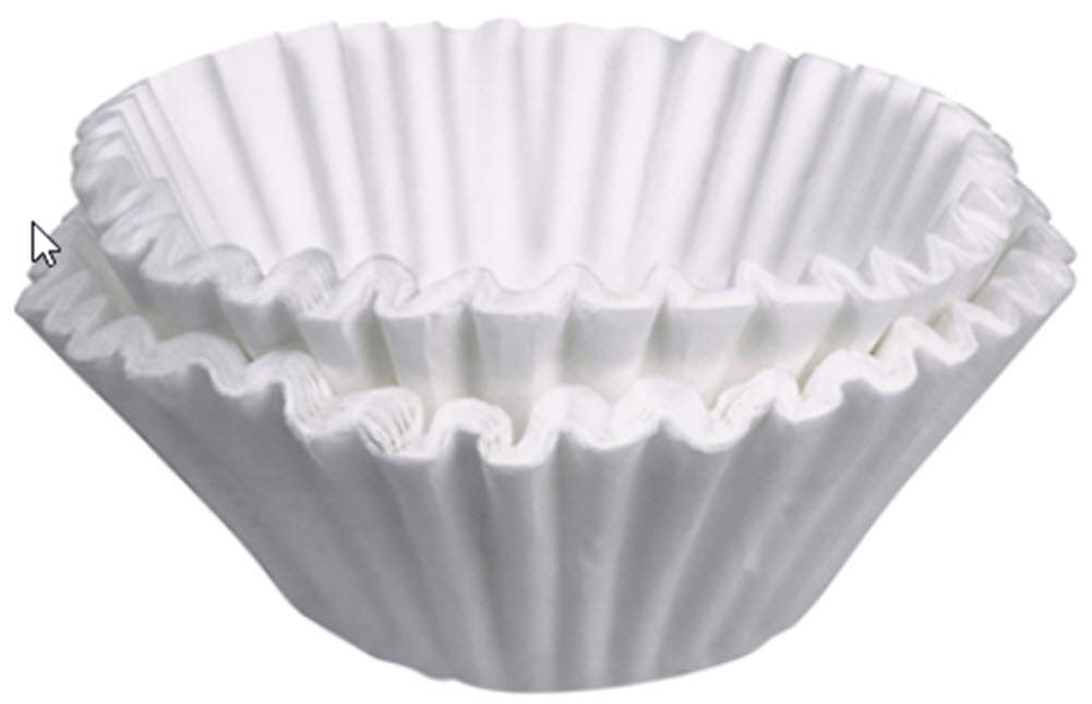 Bunn 20138.1 20138.1000 13 3/4'' X 5 1/4'' 1.5 Gallon Coffee Filter-500/Case, Gallon, White