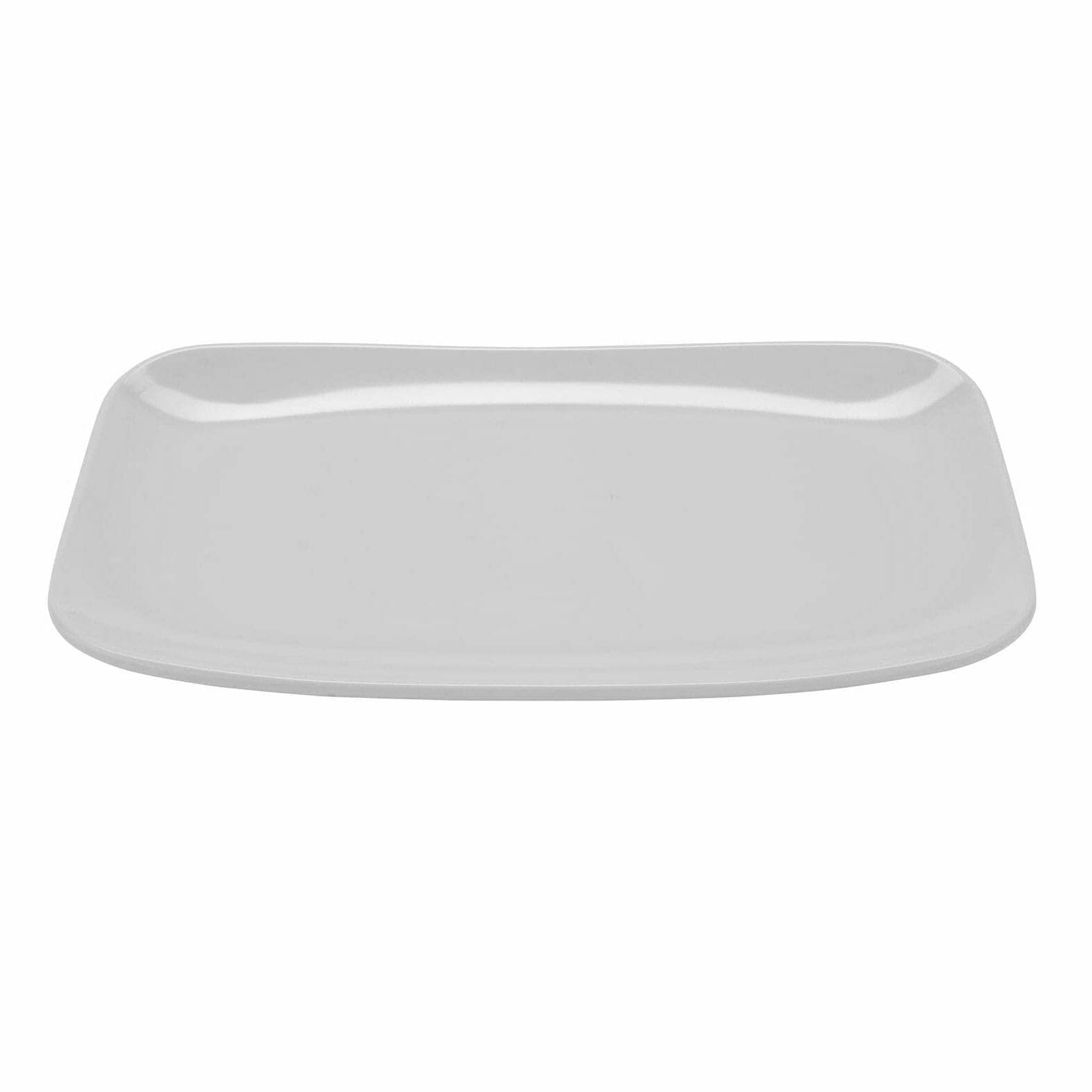 G.E.T. CS-6103-W-EC 11.25 x 7 White Break Resistant Rectangular Platter (Pack of 12)