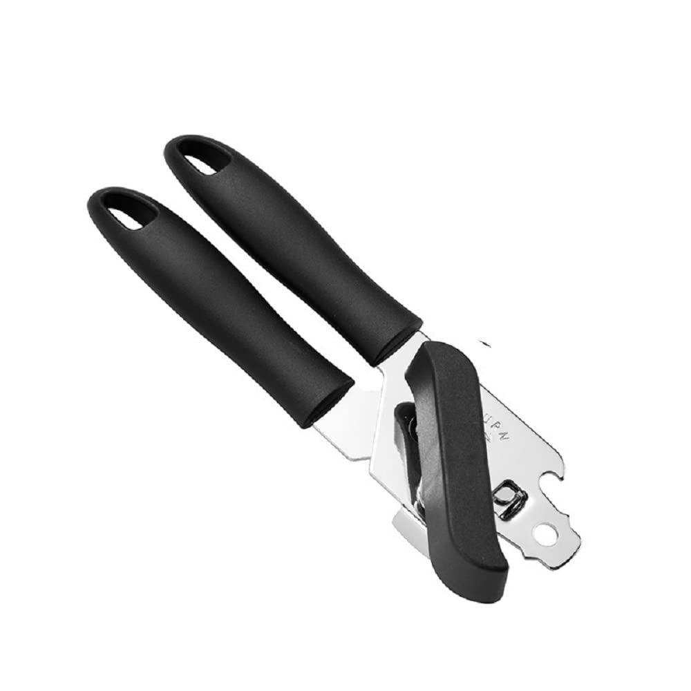 Highrock Multi-Function Opener Kitchen Can Opener, Jar Opener & Tin Opener, Manual Can Opener, Portable Can Opener (Black)
