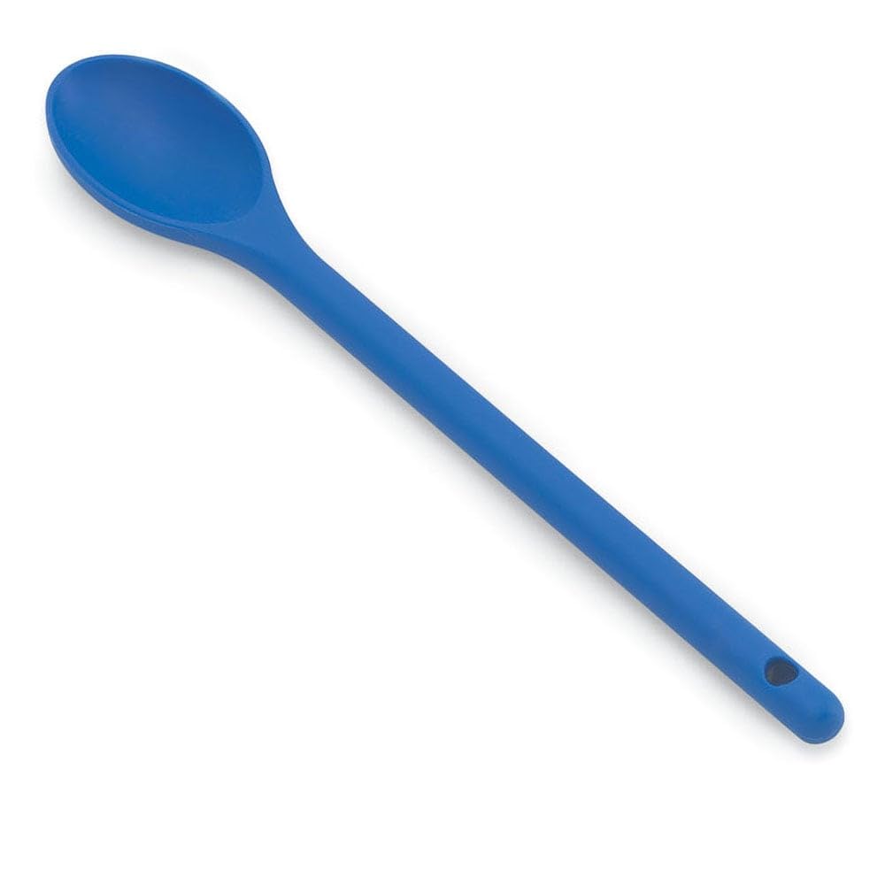 Vollrath 4689830 12'' Blue High Heat Nylon Prep Spoon