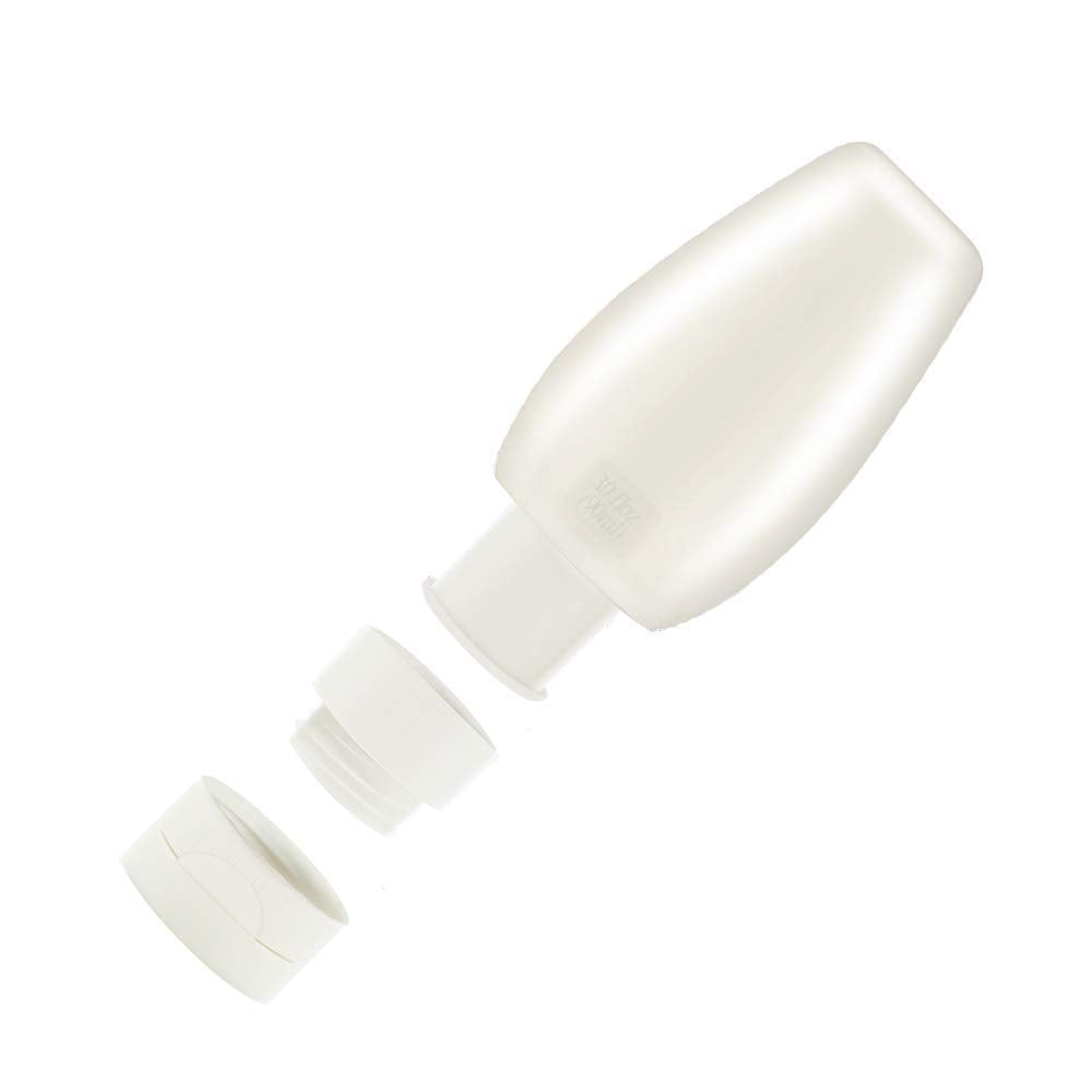 Portable Bottles Set  Uerstar Leak Proof Squeezable Silicon Tubes Travel Size Toiletries Containers  TSA Carry On Approved Refillable Travel Accessories for Shampoo Liquids 6 Pack (3 fl. oz)