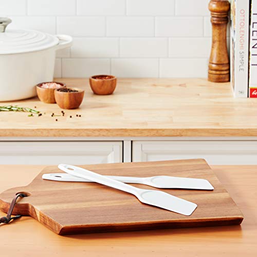 Hutzler Lopol Nylon Spatula Scraper, 11'', White