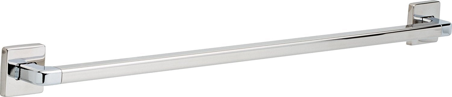 Delta Faucet 41936 Modern Angular Decorative Ada 36 In. X 1.25 In. Grab Bar, Chrome