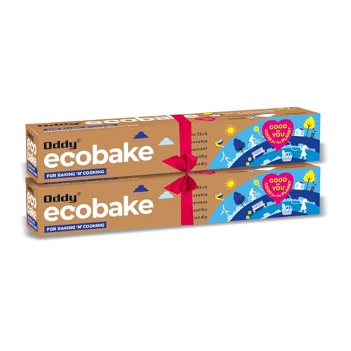 Oddy Ecobake Baking And Cooking White (10 Inch X 16 Mtrs.) Ideal For Baking Cakes, Best Suitable For Airfryer, Microwave, Oven &