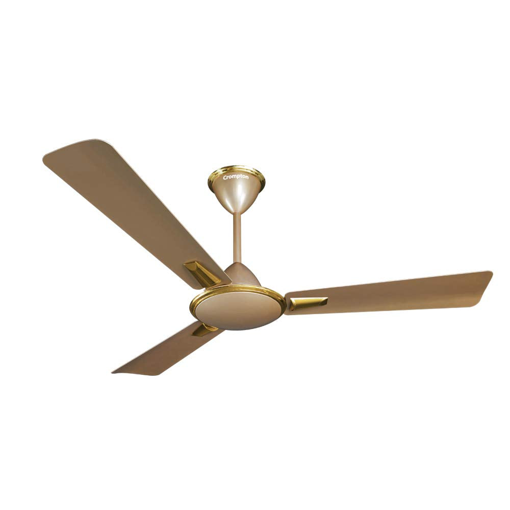 Crompton Aura Prime 1200Mm (48 Inch) Ceiling Fan (Husky Gold), Pack Of 1