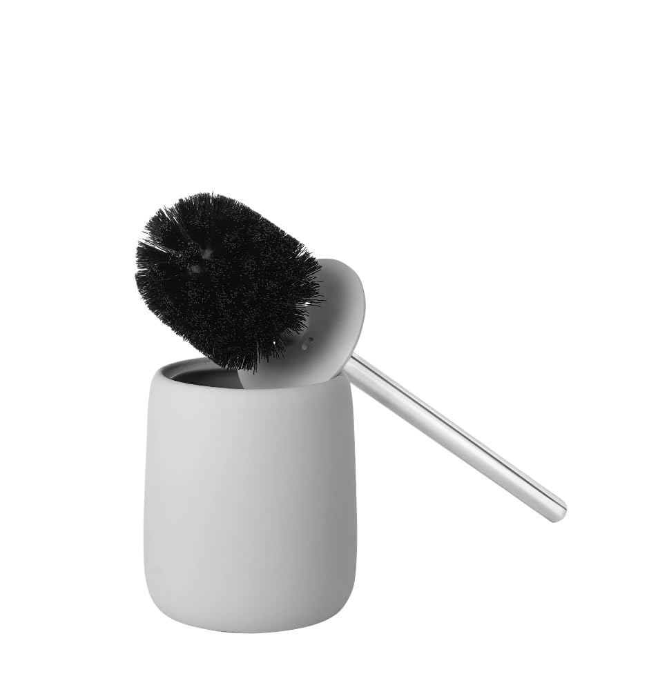 Blomus 69064 Blomus Toilet Brush, Ceramic, Plastic, Silicone, Micro Chip, H 39 Cm,  11 Cm