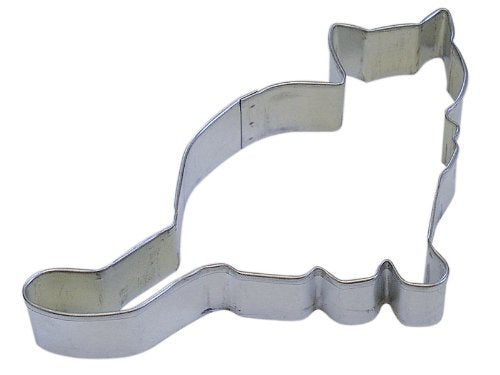 R&M Kitten 4.5'' Cookie Cutter In Durable, Economical, Tinplated Steel