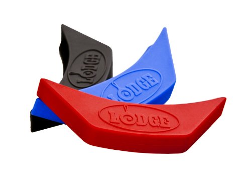 Lodge Silicone Assist Handle Holder - Dishwasher Safe Hot Handle Holder Designed For Traditional Lodge Cast Iron Dual Handle Pro