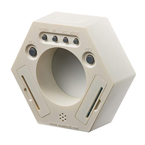 Hexagon Rotating Productivity Timer With Clock, Pomodoro Timer With 5,15, 30, 45, 60 Minute Presets, Timer For Adhd Kids And Adu
