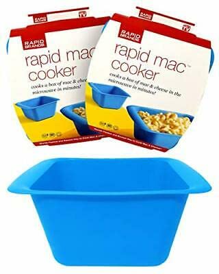 Rapid Mac Cooker | Microwave Macaroni & Cheese In 5 Minutes | Perfect For Dorm, Small Kitchen Or Office | Dishwasher Safe, Micro