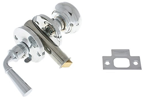 idh by St. Simons 21250-026 Premium Quality Solid Brass Storm Screen Door Latch, Polished Chrome-New Condition
