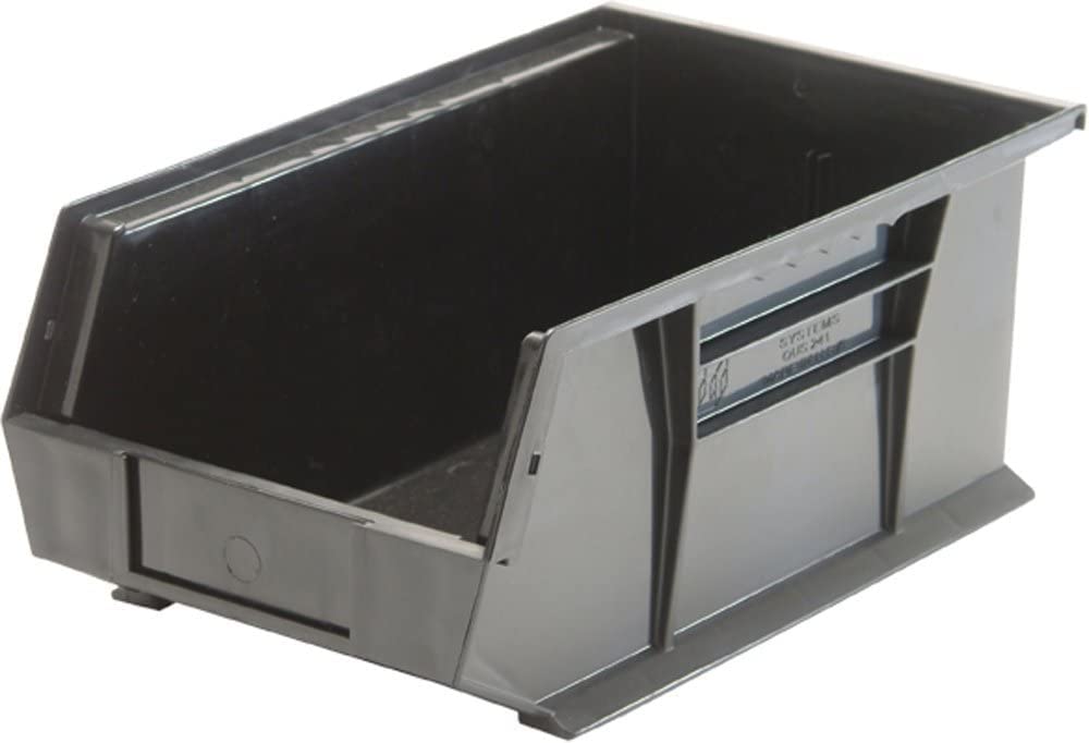 Ultra Stack & Hang Bin Black 10-7/8In X 11In X 5In