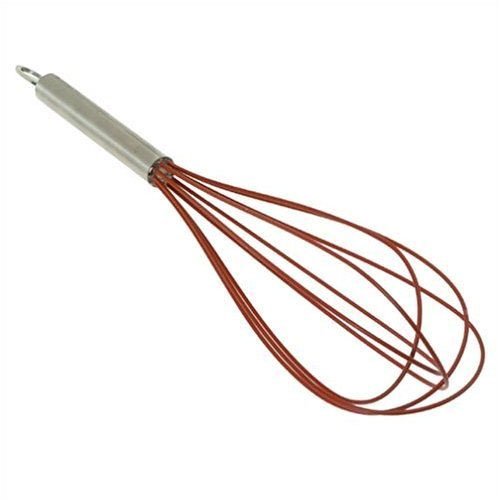 Cuisipro Silicone Egg Whisk 10'' Red