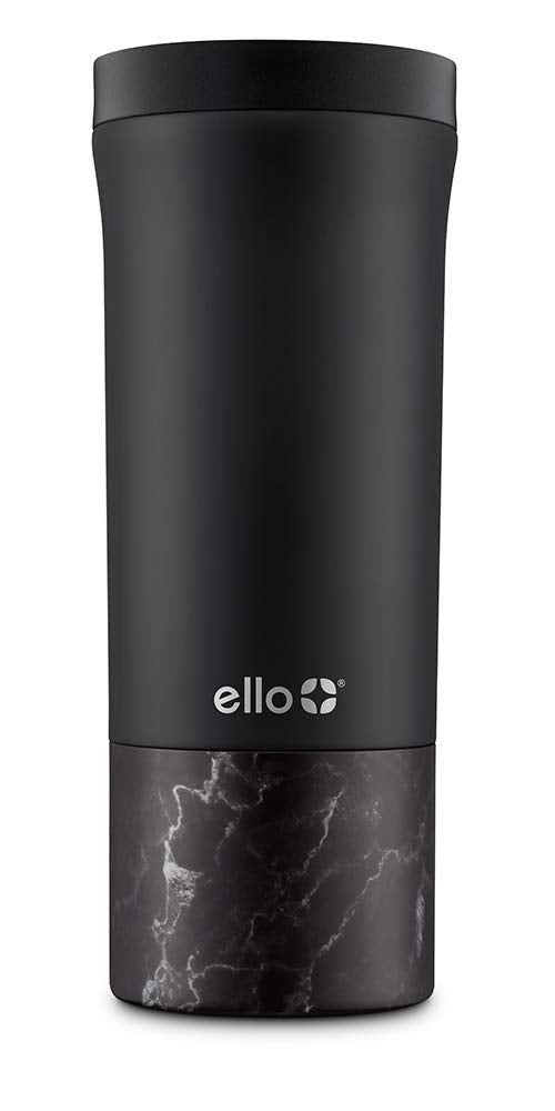 Ello Miri 16oz Vacuum Insulated Stainless Steel Travel Mug, Leak-Proof Slider Lid, Keeps Hot for 5 Hours, Perfect for Coffee or 
