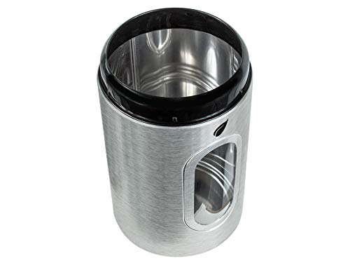 Saf-Care Design Canister Kitchen Cabinet Food Storage Containers, Pack Of 3 Stainless
