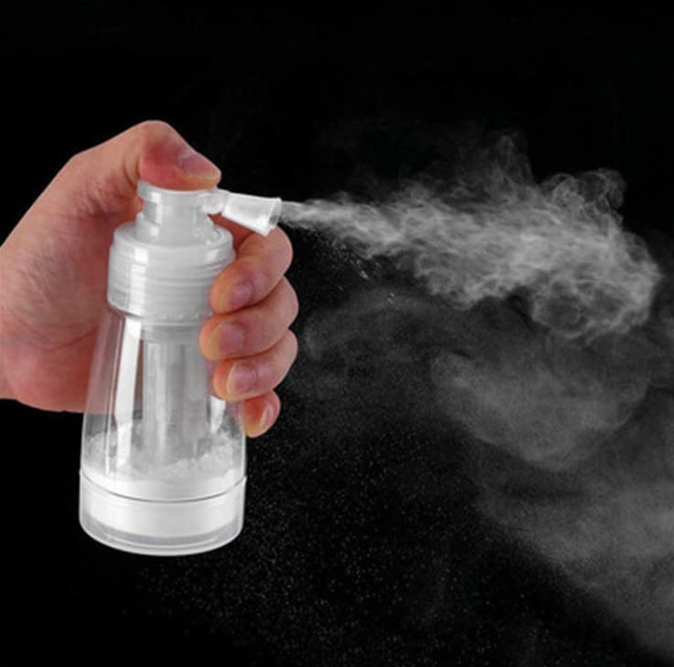 Duehut 180Ml Powder Spray Bottle Refillable Hair Fiber Applicator For Travel, Home, Beauty Salon