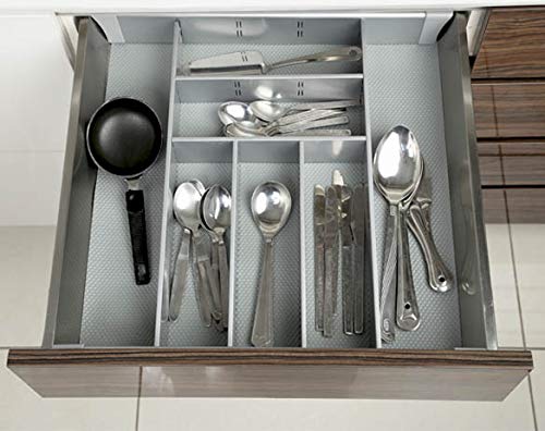 Now & Ever Drawer Metal Divider For Cabinet (900 X 470 Mm, Silver Grey)