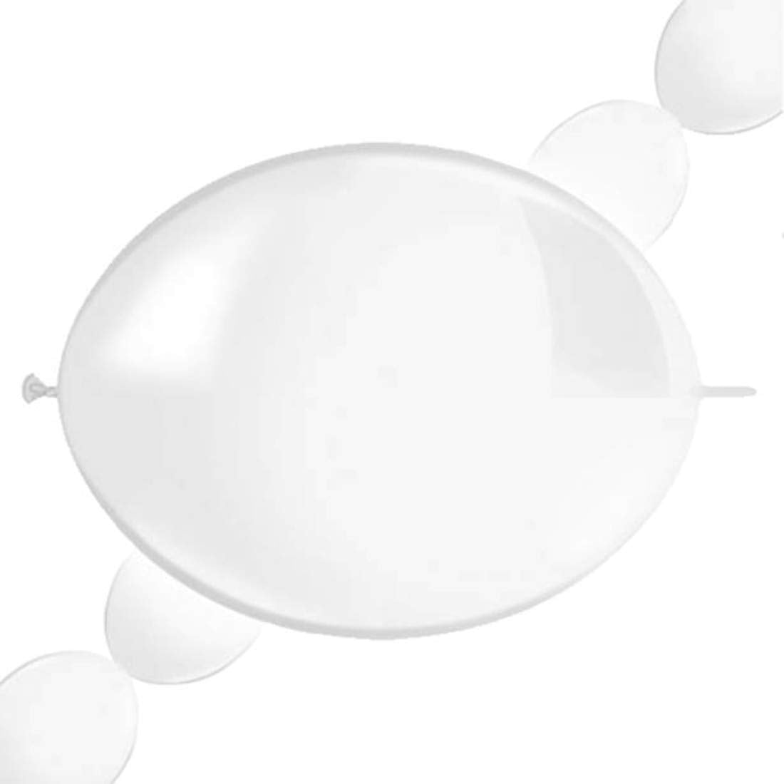 Qualatex 12'' Diamond Clear Quicklinks Latex Balloons (50Ct)