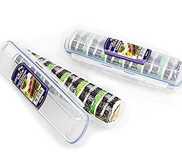 Lock&Lock Gimbap And Food Container Sausage Roll Sandwich Portable Bento Box 2Pc