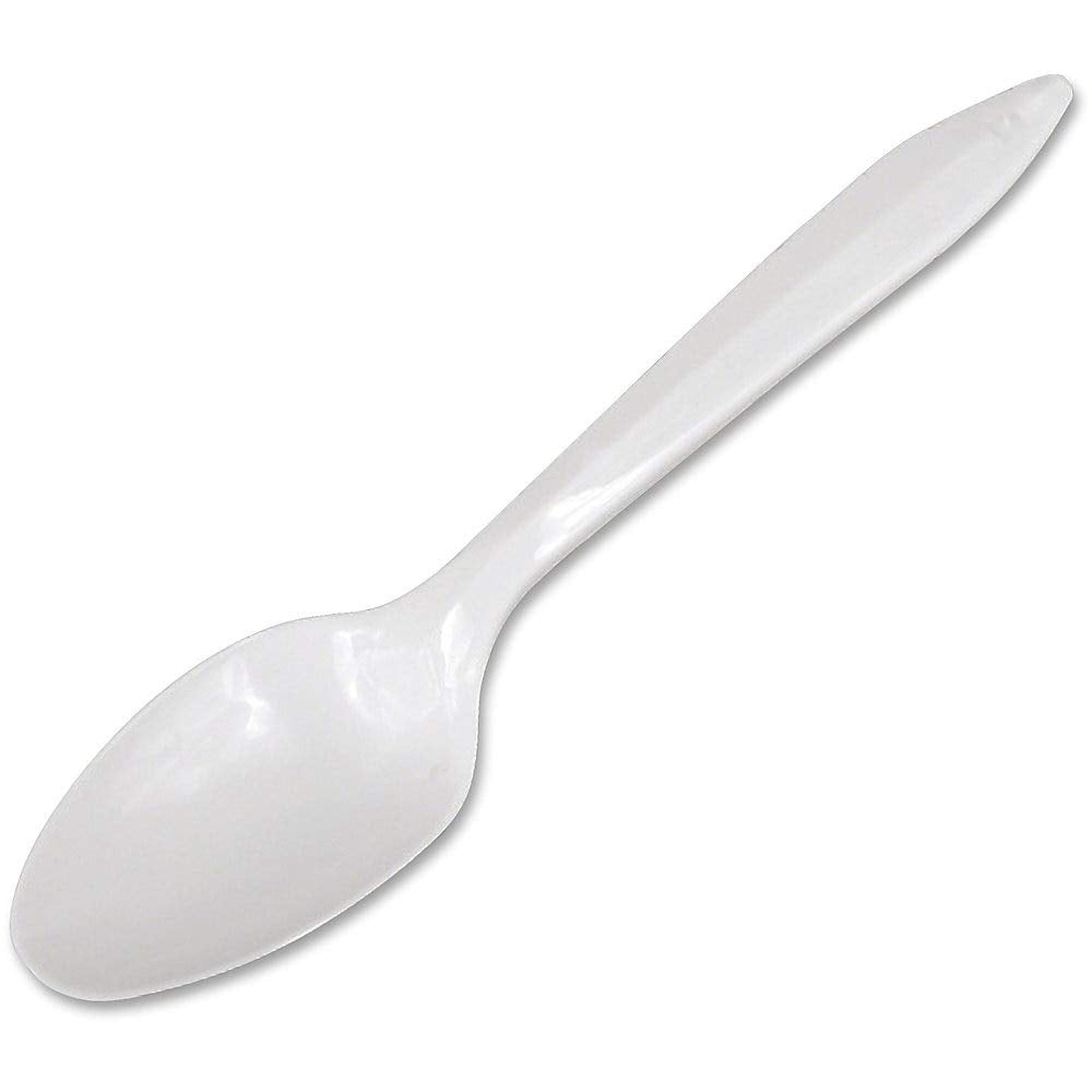 Dart Drcs6Bw Style Setter Medium-Weight Plastic Cutlery Spoon (Pack Of 1000) White