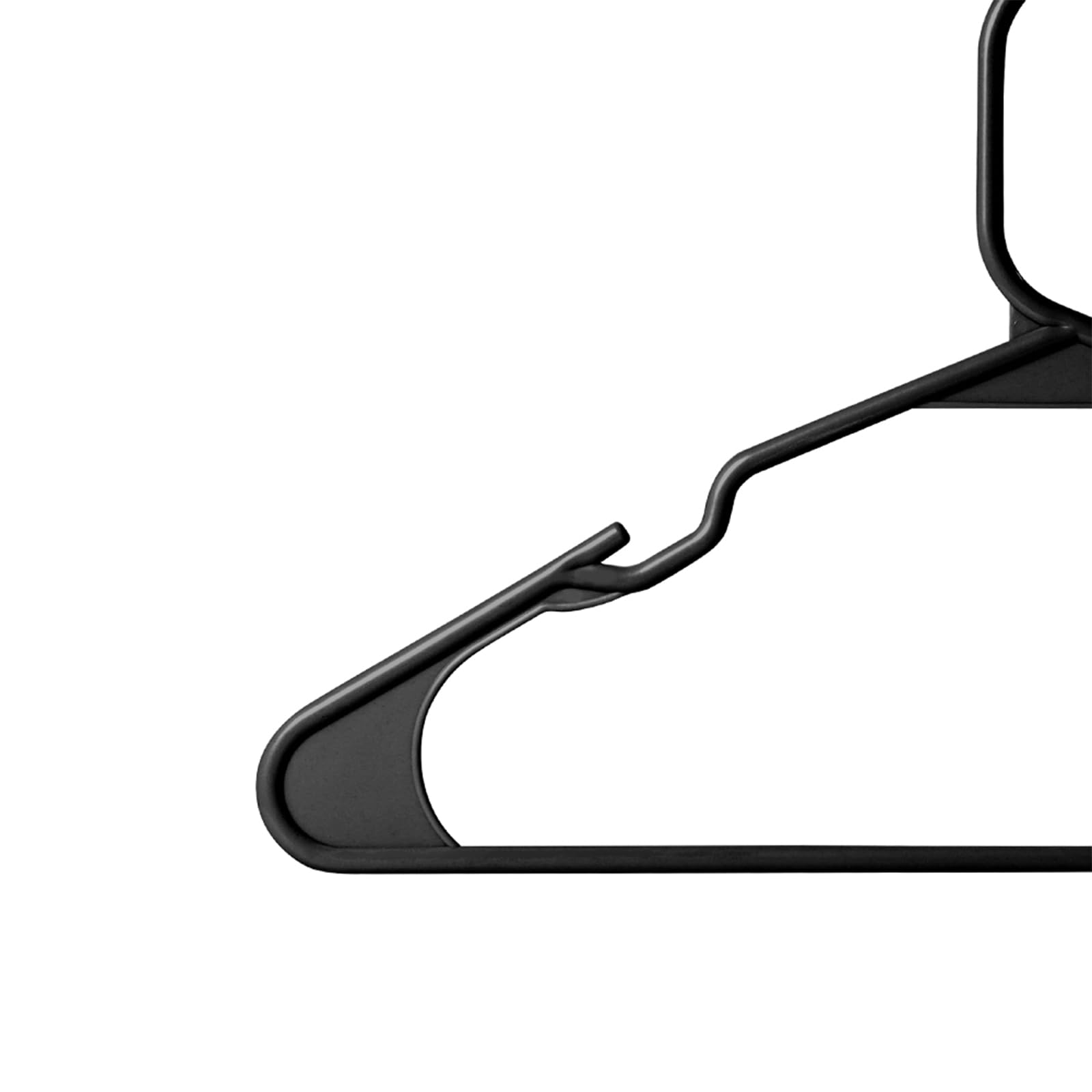 Softflame Plastic Hangers Clothes Hangers 20 Pack, Durable Hangers Space Saving For Everyday Standard Use And Dorm Room Essentia
