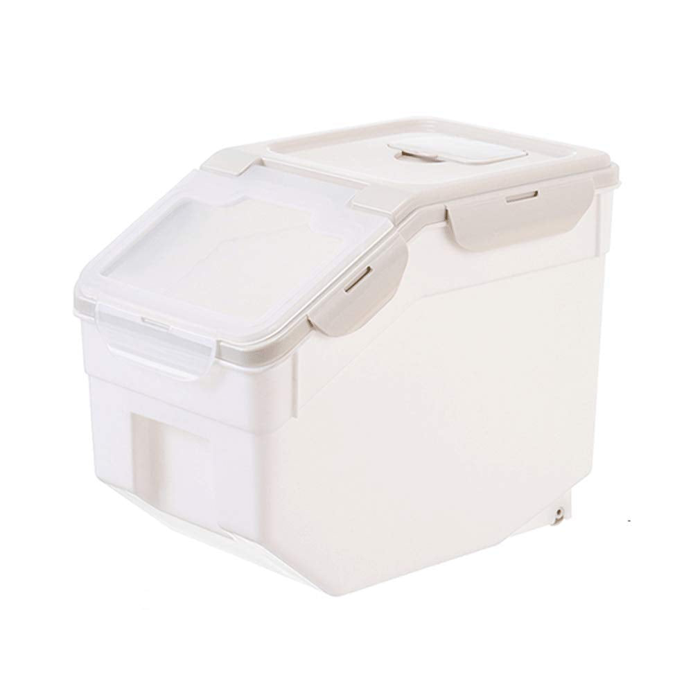 WINIAER Airtight Food Storage Containers, Large Capacity Pet Food Storage Container, Kitchen Pantry Storage Bin for Rice, Cereal