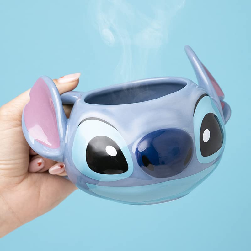 Paladone RS561078 DISNEY - Stitch - Shaped Mug,Black