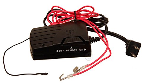 SkyTech Smart Stat II/III Fireplace Remote Control - Black Metal, Compatible with Heat-N-Glo