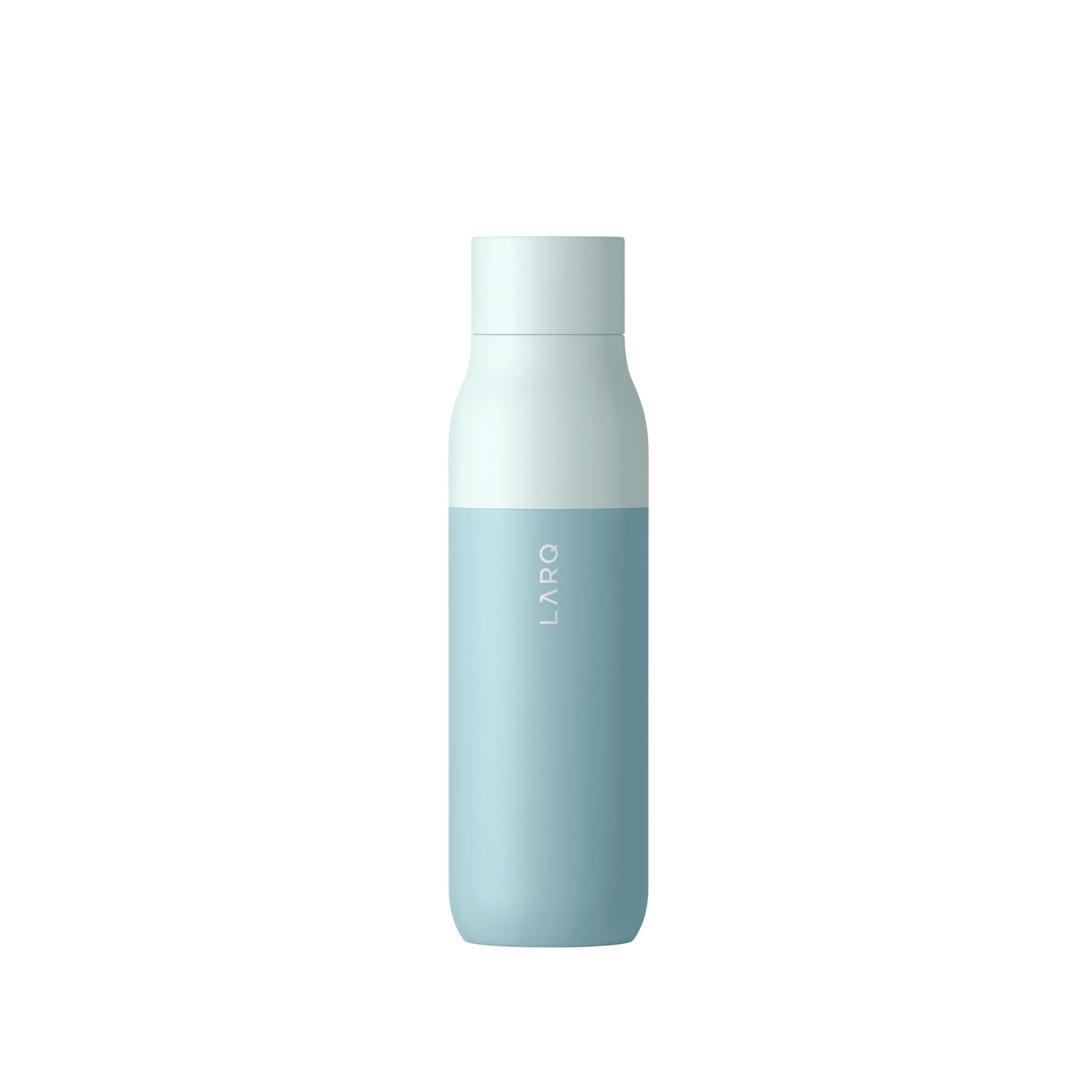 LARQ Bottle - Self-Cleaning and Insulated Stainless Steel Water Bottle with Award-winning Design and UV Water Sanitizer  17oz  Seaside Mint