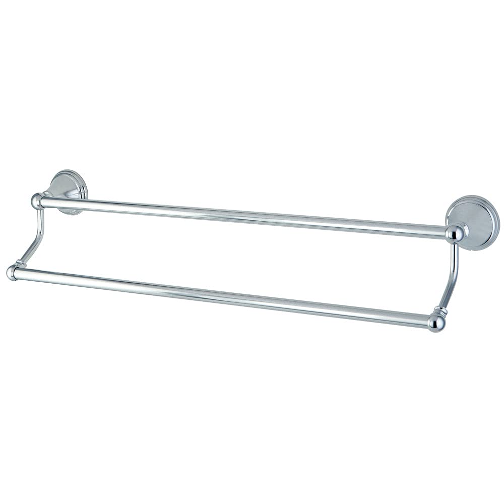 Kingston Brass BA297318C Governor 18'' Dual Towel Bar  Polished Chrome