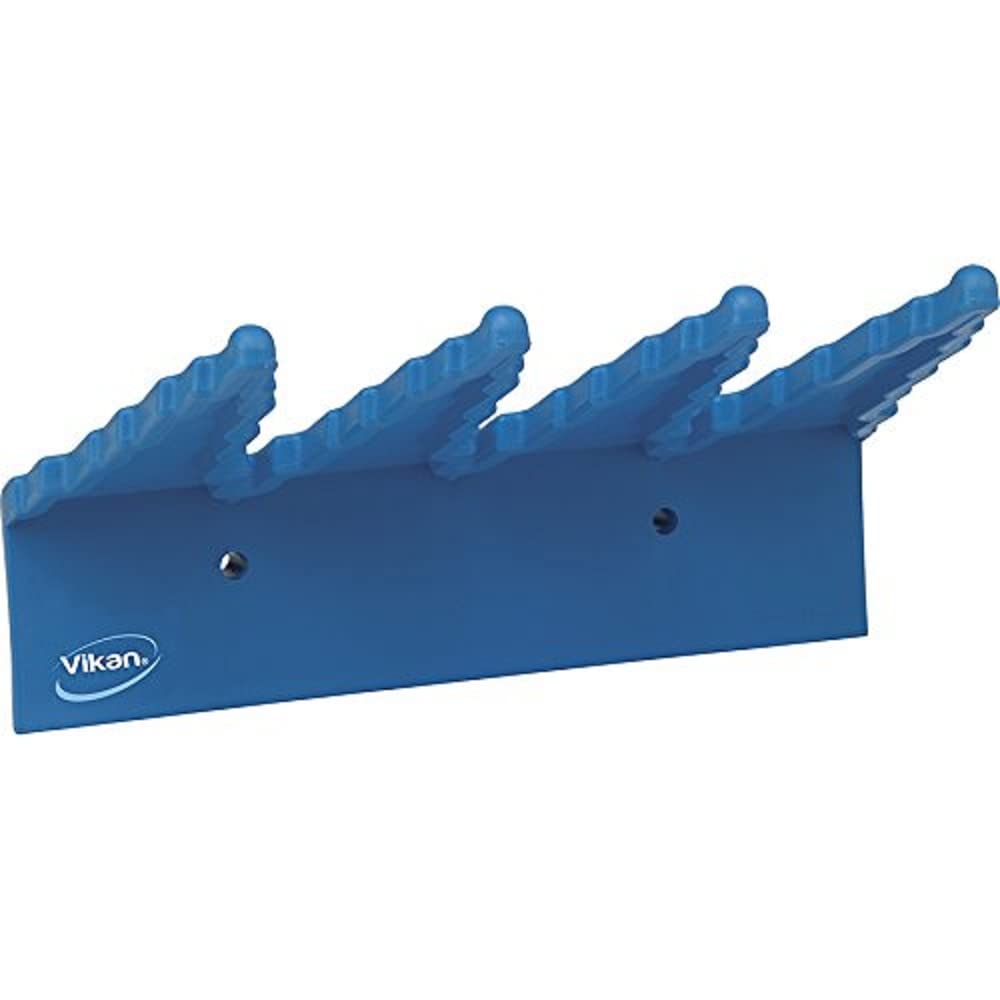Vikan, Blue Wall Bracket,9.5'',Pp, 0615