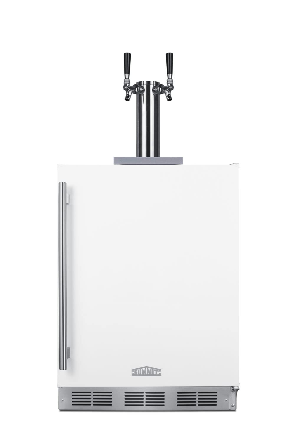Summit 24 Cold Brew Kegerator, Dual Tap Kit, ADA Compliant, White - SBC58WHBIADACFTWIN