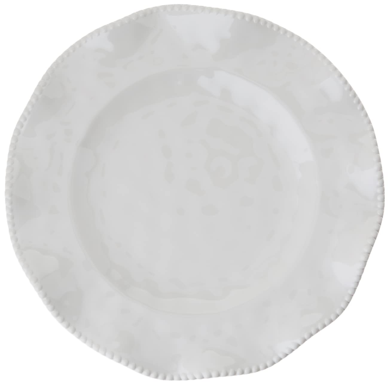 Certified International Perlette Cream Melamine 11'' Dinner Plates, Set Of 4