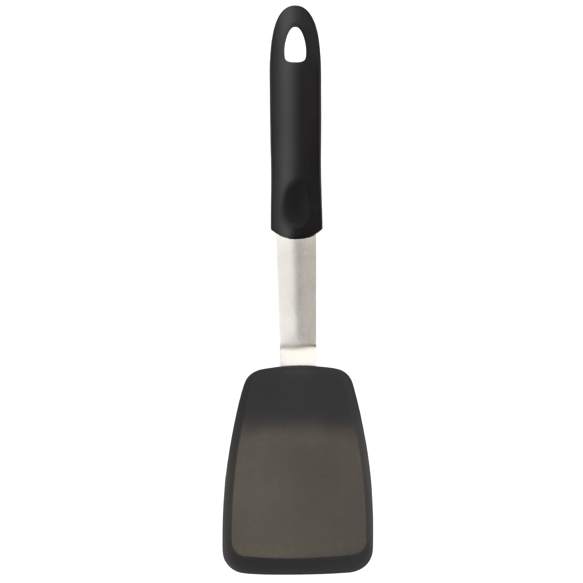 Mepple Flexible Silicone Spatula, Turner, Rubber Cookie Spatula For Flipping Eggs, Burgers, Crepes And Fish, Non-Stick & 600F He