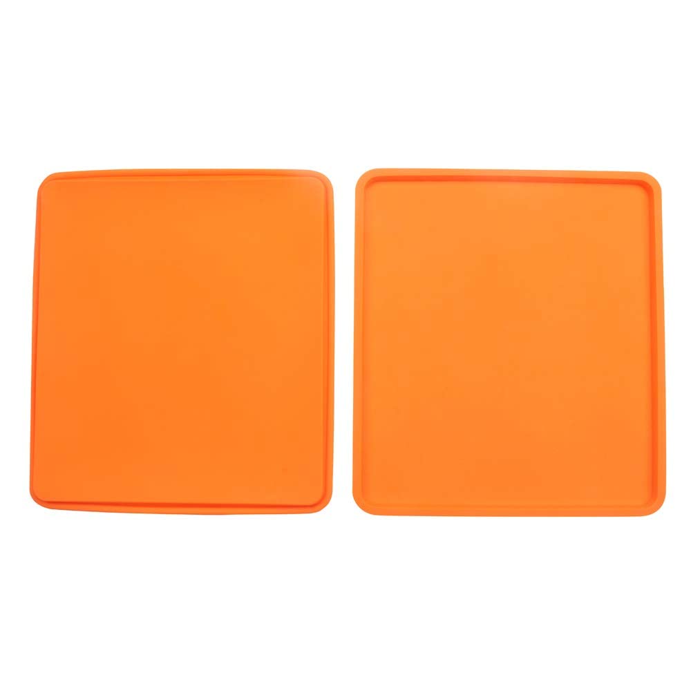 Baker Depot 2 Pcs Swiss Roll Cake Mat Pad Baking Tool Pastry Tools Silicone Nonstick Baking Rug Mat Silicone Mould