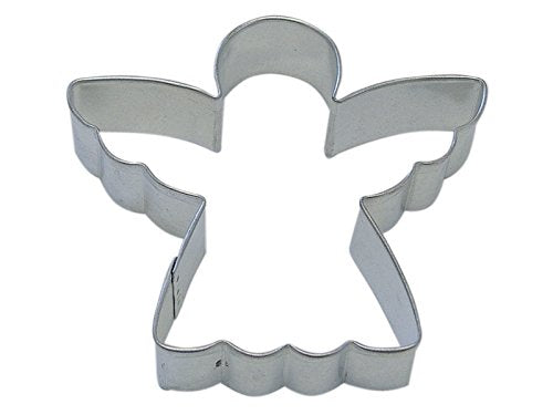 Cybrtrayd R And M Angel 5-Inch Cookie Cutter In Durable, Economical, Tinplated Steel