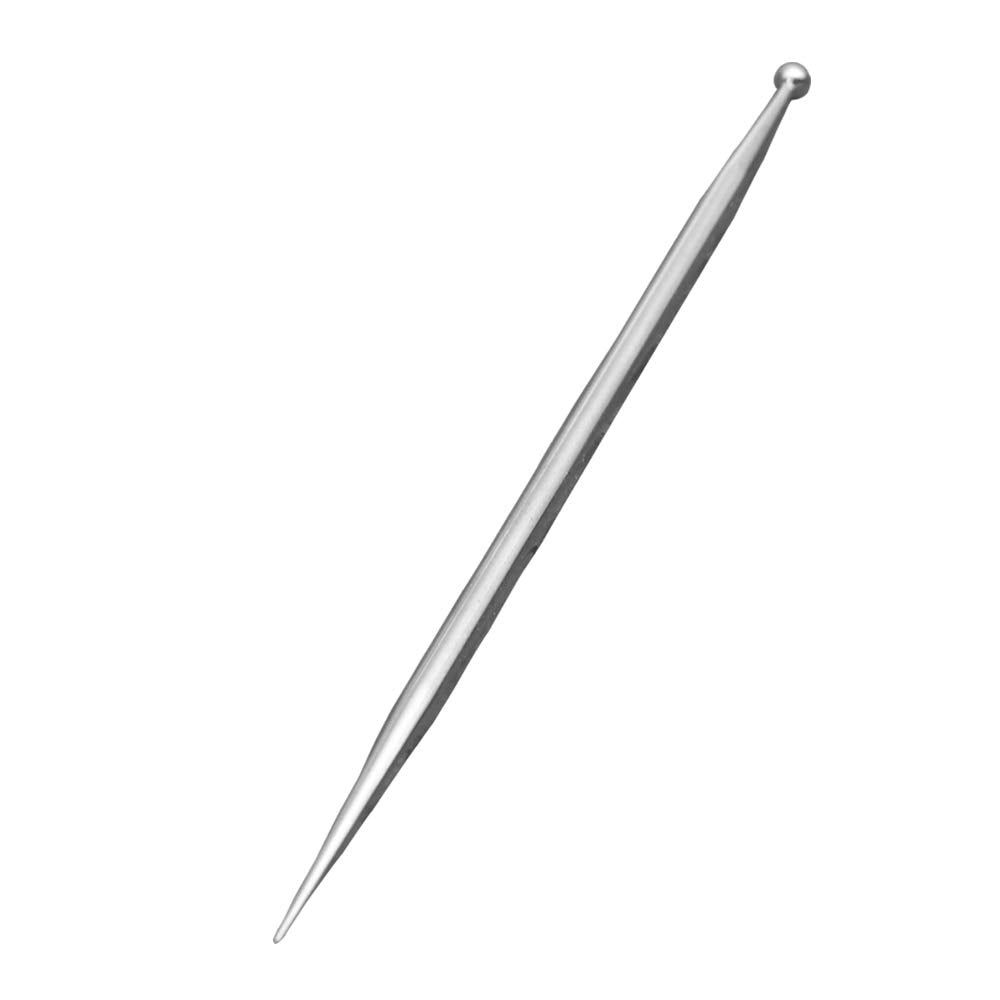 6.2 Inch Sugar Stir Needle With Ball - Stainless Steel