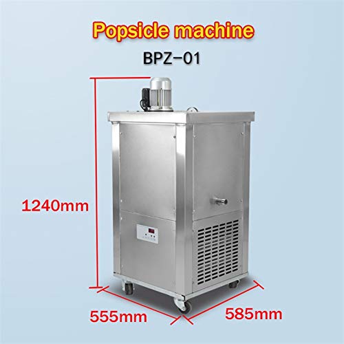 Kolice Commercial Ice Popsicle Machine, Ice Bars, Ice Pops Maker, Ice Lolly Machine, Ice Lollipop Making Machine -Single Mold Se