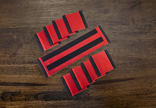 Barfly , Divider Set For M30931 Bag - 1 Long, 8 Short,Red