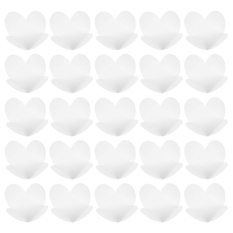 BESPORTBLE 200pcs Chocolate Wrappers Paper Truffle Trays Paper Dessert Chocolate Bases